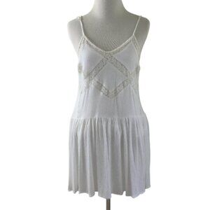 Hummingbird Rayon Mini Dress m